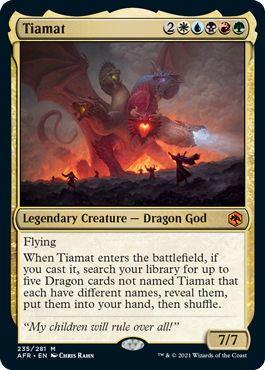 Tiamat [Dungeons & Dragons: Adventures in the Forgotten Realms] | Amazing Games TCG