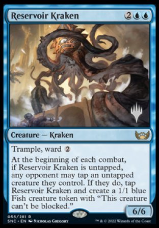 Reservoir Kraken (Promo Pack) [Streets of New Capenna Promos] | Amazing Games TCG