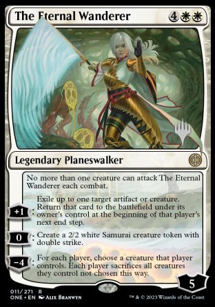 The Eternal Wanderer (Promo Pack) [Phyrexia: All Will Be One Promos] | Amazing Games TCG