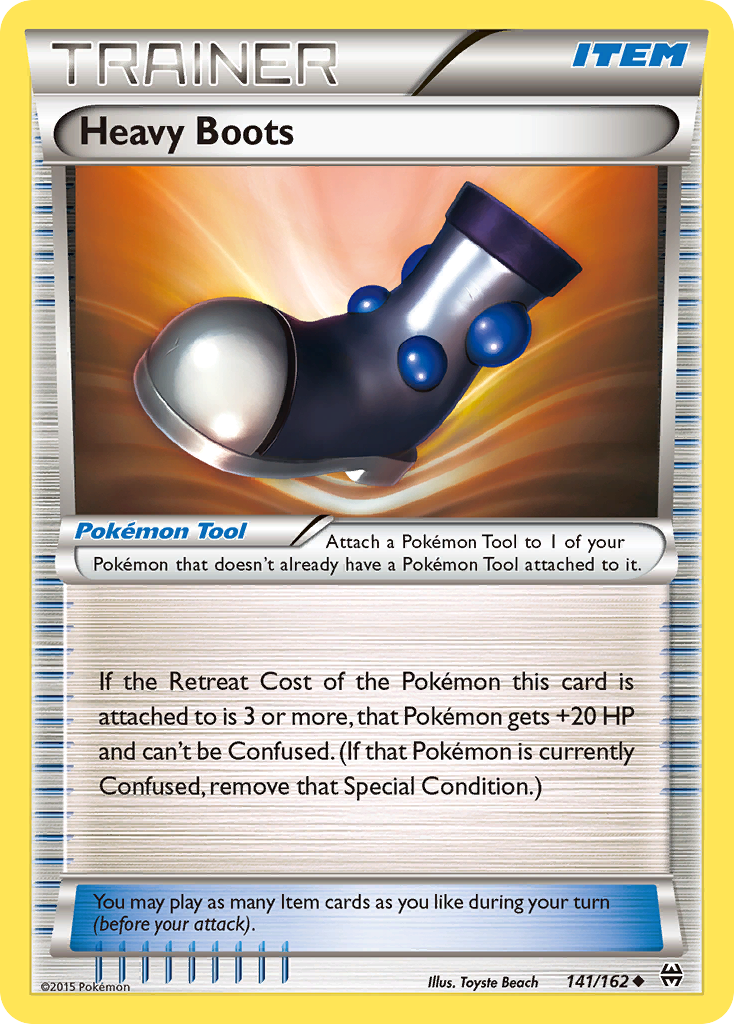 Heavy Boots (141/162) [XY: BREAKthrough] | Amazing Games TCG