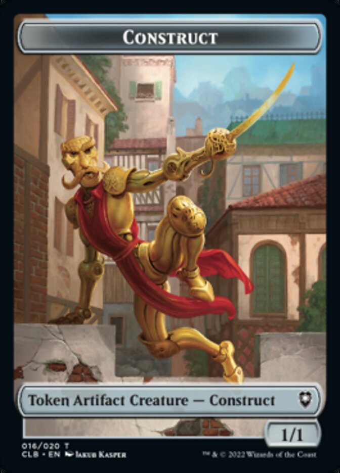 Construct Token [Commander Legends: Battle for Baldur's Gate Tokens] | Amazing Games TCG