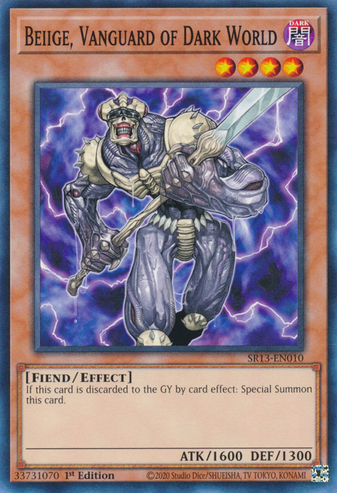 Beiige, Vanguard of Dark World [SR13-EN010] Common | Amazing Games TCG