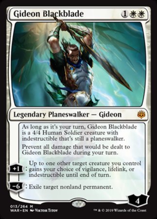 Gideon Blackblade [War of the Spark] | Amazing Games TCG