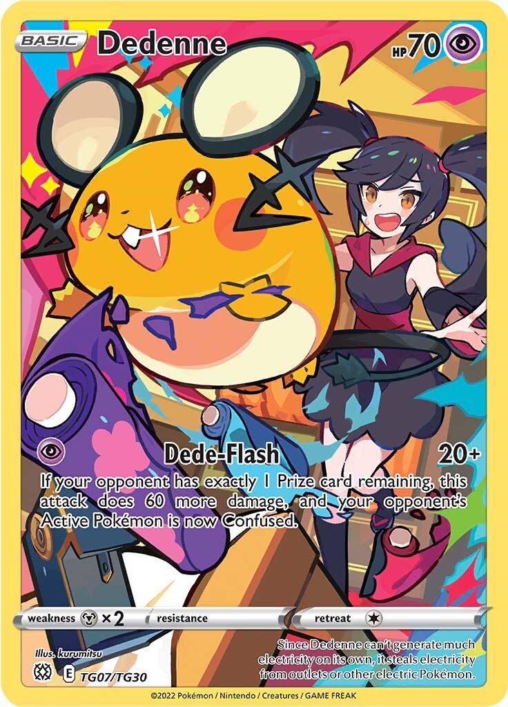 Dedenne (TG07/TG30) [Sword & Shield: Brilliant Stars] | Amazing Games TCG