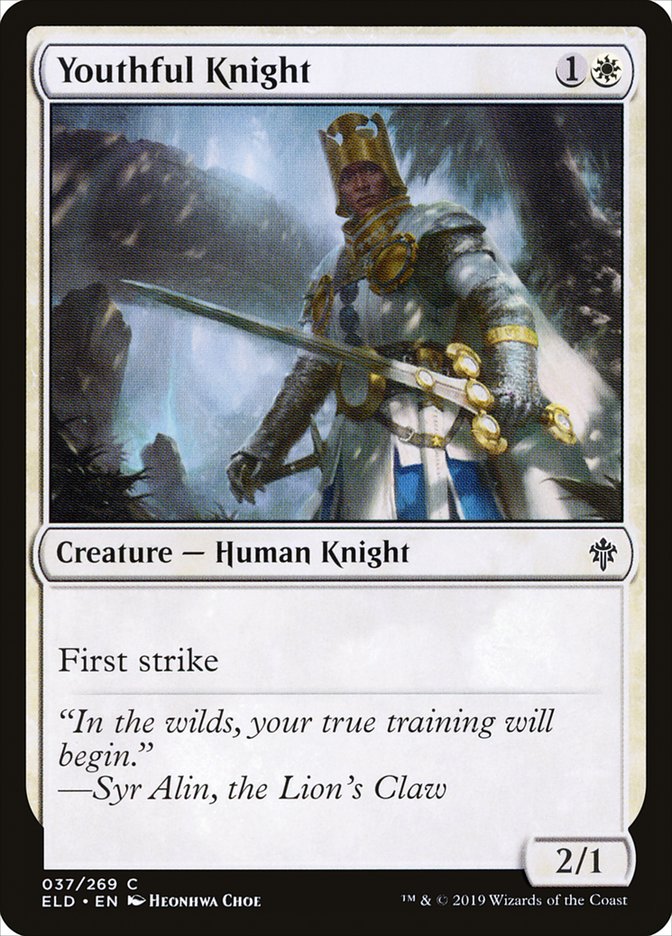 Youthful Knight [Throne of Eldraine] | Amazing Games TCG