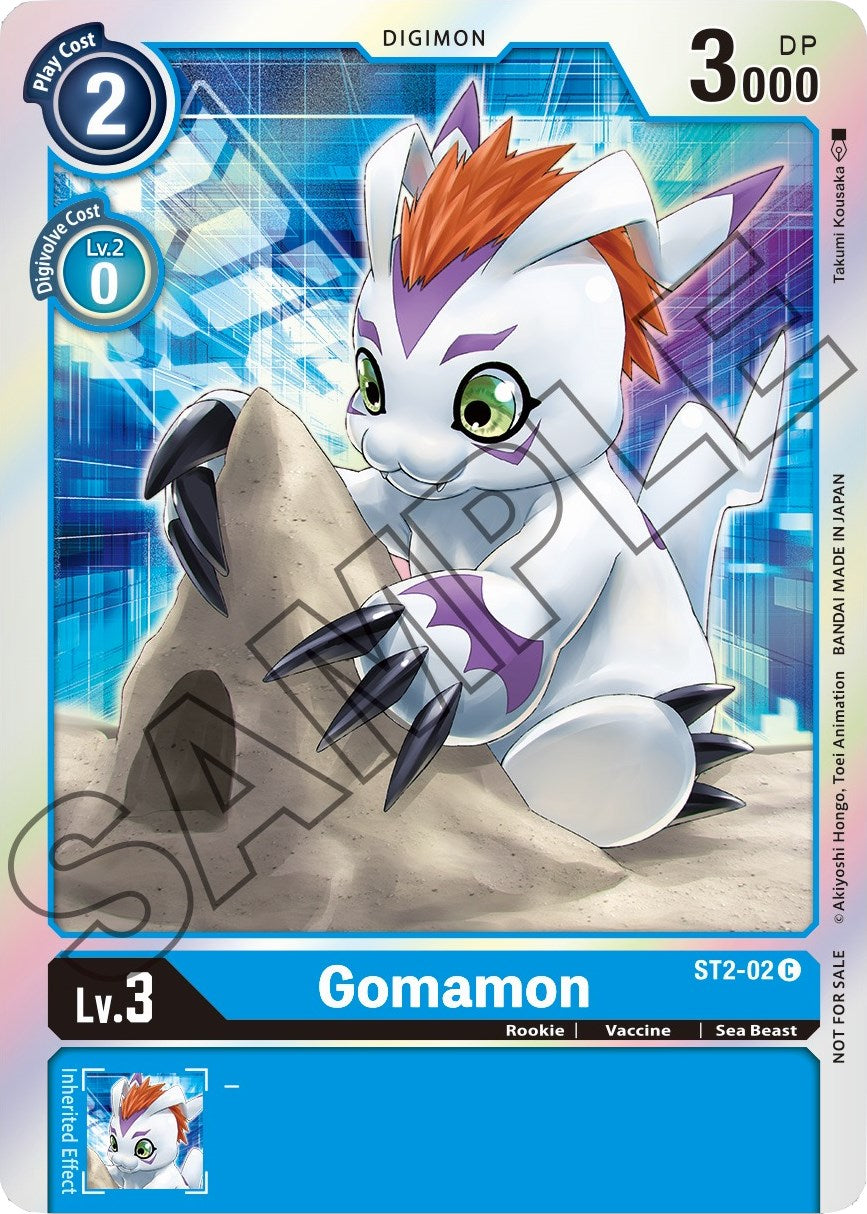 Gomamon [ST2-02] (Event Pack 1) [Starter Deck: Cocytus Blue Promos] | Amazing Games TCG