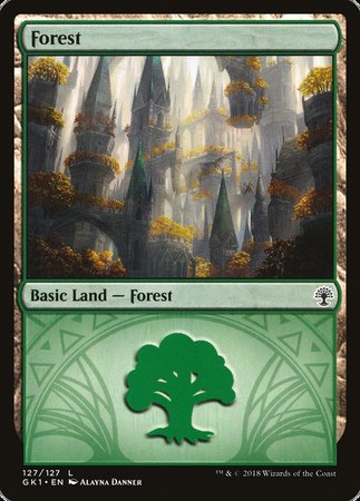 Forest (127) [GRN Guild Kit] | Amazing Games TCG