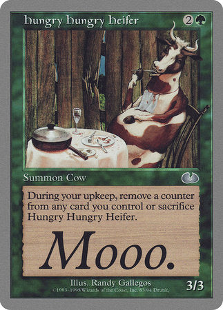 Hungry Hungry Heifer [Unglued] | Amazing Games TCG