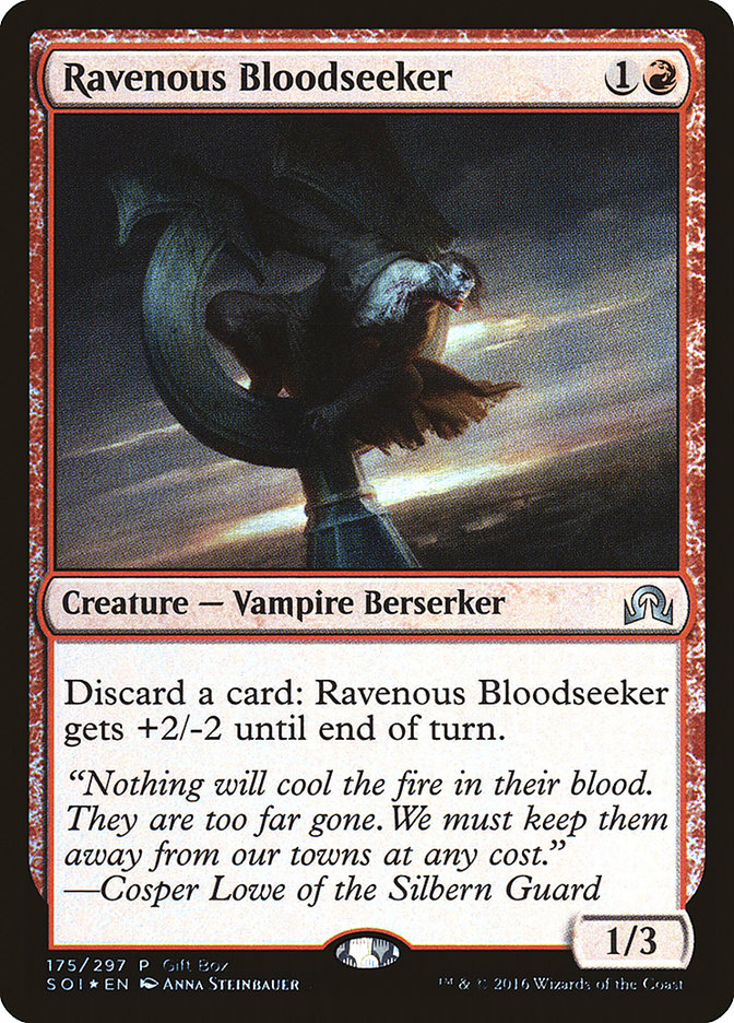 Ravenous Bloodseeker (Gift Box) [Shadows over Innistrad Promos] | Amazing Games TCG