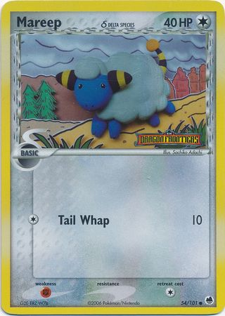 Mareep (54/101) (Delta Species) (Stamped) [EX: Dragon Frontiers] | Amazing Games TCG