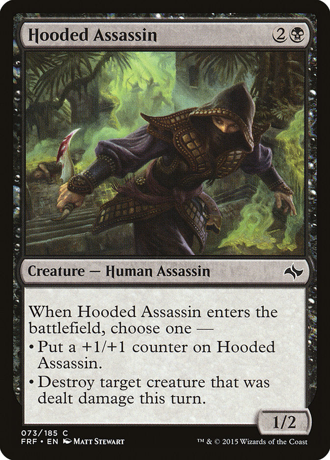 Hooded Assassin [Fate Reforged] | Amazing Games TCG