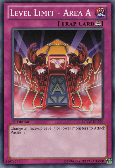 Level Limit - Area A [LCYW-EN299] Common | Amazing Games TCG