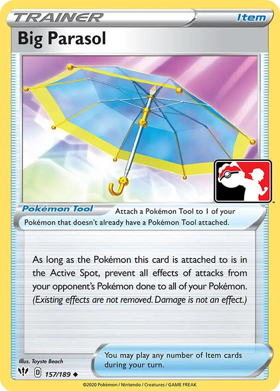 Big Parasol (157/189) [Prize Pack Series One] | Amazing Games TCG