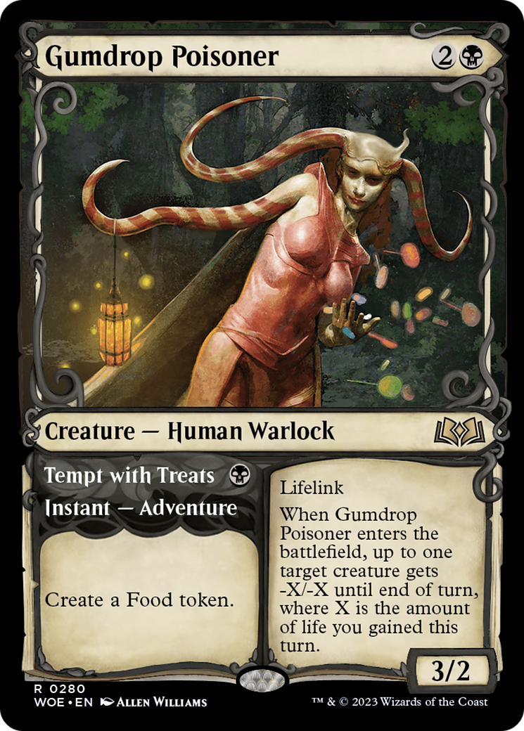 Gumdrop Poisoner // Tempt with Treats (Showcase) [Wilds of Eldraine] | Amazing Games TCG