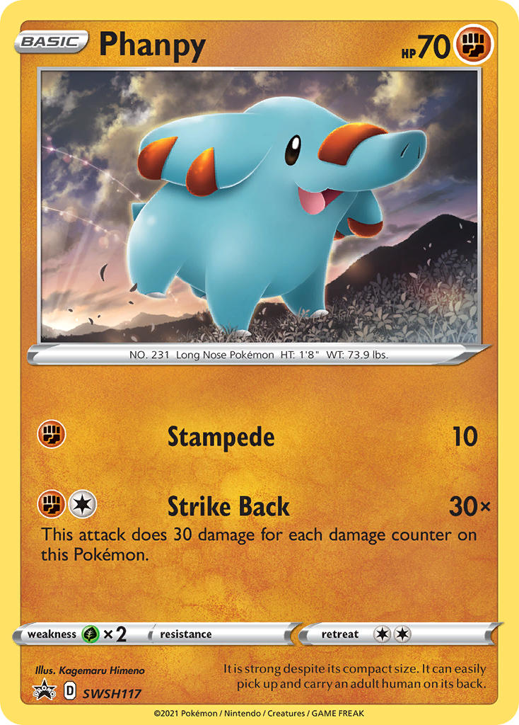 Phanpy (SWSH117) [Sword & Shield: Black Star Promos] | Amazing Games TCG