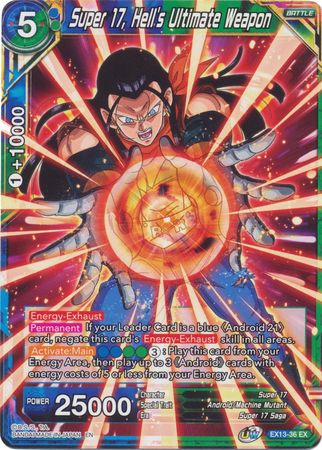 Super 17, Hell's Ultimate Weapon (EX13-36) [Special Anniversary Set 2020] | Amazing Games TCG