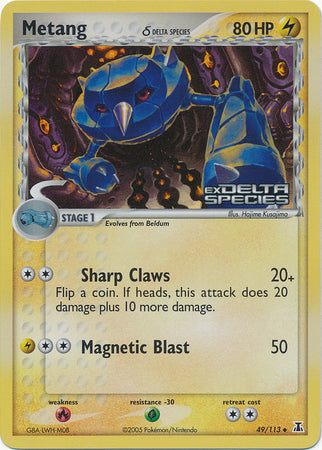 Metang (49/113) (Delta Species) (Stamped) [EX: Delta Species] | Amazing Games TCG