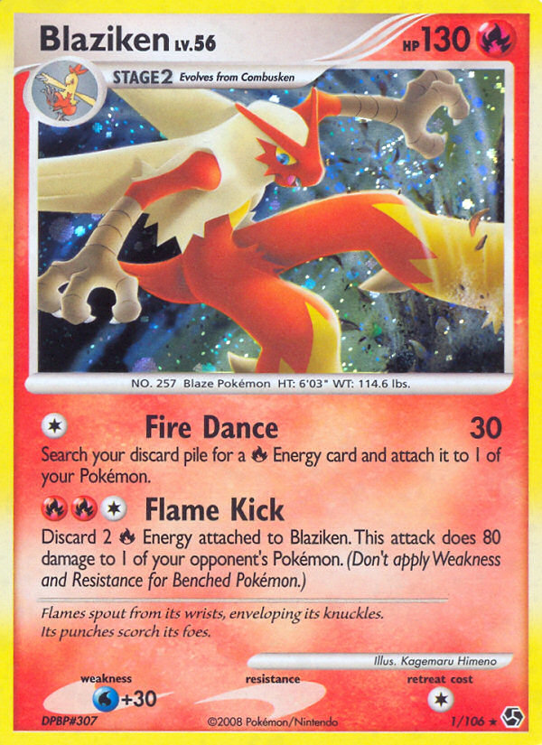 Blaziken (1/106) [Diamond & Pearl: Great Encounters] | Amazing Games TCG