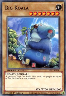 Big Koala [SGX1-ENI02] Common | Amazing Games TCG