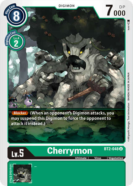 Cherrymon [BT2-048] [Release Special Booster Ver.1.0] | Amazing Games TCG