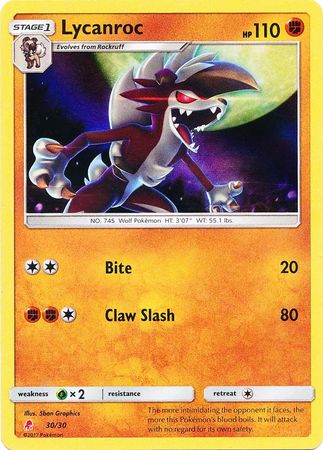 Lycanroc (30/30) [Sun & Moon: Trainer Kit - Lycanroc] | Amazing Games TCG