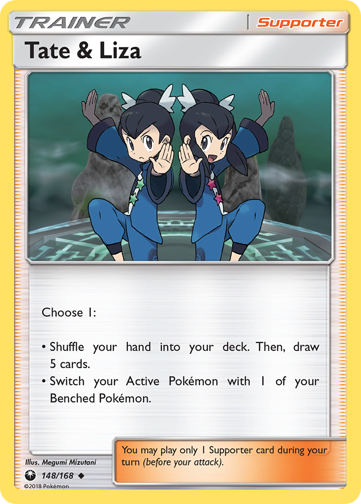 Tate & Liza (148/168) [Sun & Moon: Celestial Storm] | Amazing Games TCG