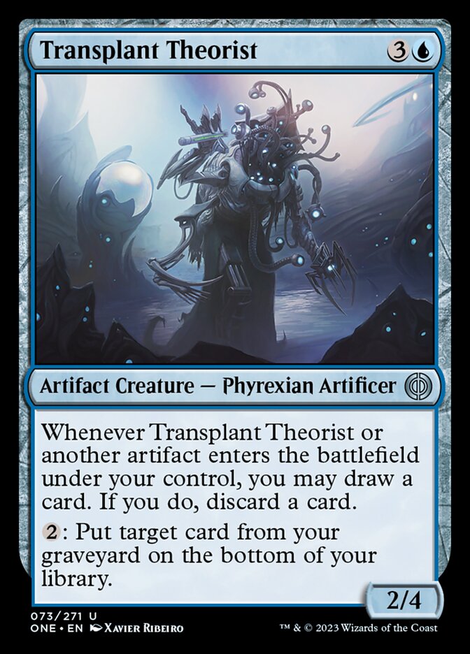 Transplant Theorist [Phyrexia: All Will Be One] | Amazing Games TCG