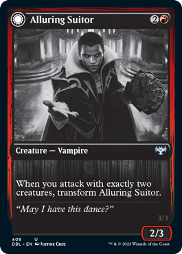 Alluring Suitor // Deadly Dancer [Innistrad: Double Feature] | Amazing Games TCG