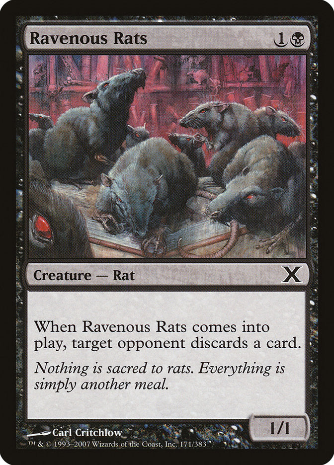 Ravenous Rats [Tenth Edition] | Amazing Games TCG