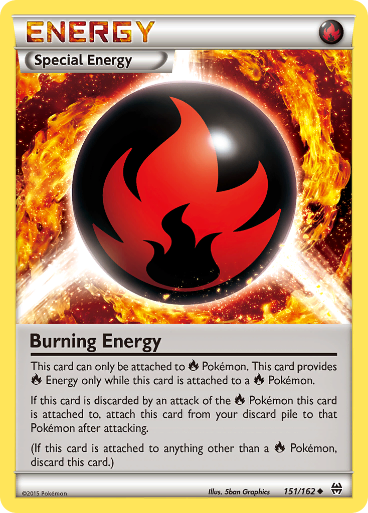 Burning Energy (151/162) [XY: BREAKthrough] | Amazing Games TCG