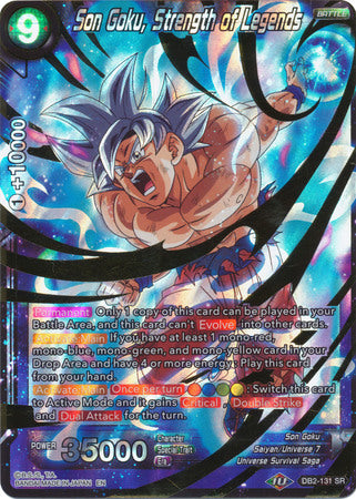 Son Goku, Strength of Legends (DB2-131) [Divine Multiverse] | Amazing Games TCG