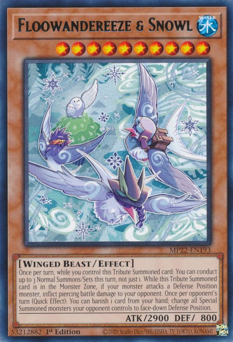 Floowandereeze & Snowl [MP22-EN193] Rare | Amazing Games TCG