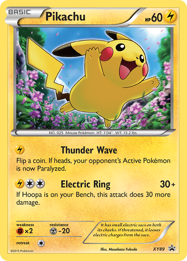 Pikachu (XY89) (Collector Chest) [XY: Black Star Promos] | Amazing Games TCG