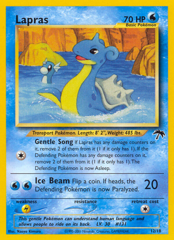 Lapras (12/18) [Southern Islands] | Amazing Games TCG