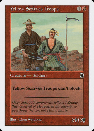 Yellow Scarves Troops [Portal Three Kingdoms] | Amazing Games TCG