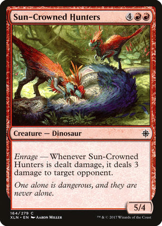 Sun-Crowned Hunters [Ixalan] | Amazing Games TCG