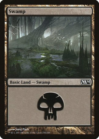 Swamp (240) [Magic 2014] | Amazing Games TCG