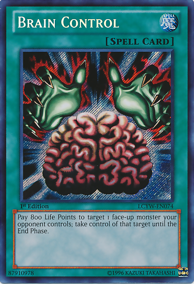 Brain Control [LCYW-EN074] Secret Rare | Amazing Games TCG