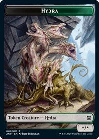 Hydra // Illusion Double-sided Token [Zendikar Rising Tokens] | Amazing Games TCG