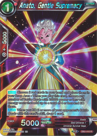 Anato, Gentle Supremacy (DB2-010) [Divine Multiverse] | Amazing Games TCG