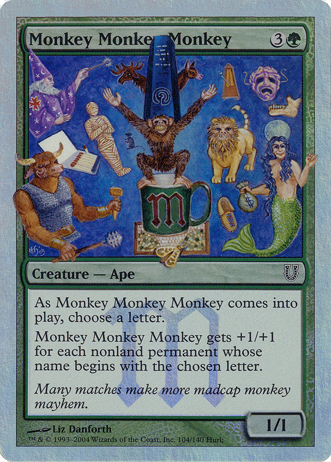 Monkey Monkey Monkey [Unhinged] | Amazing Games TCG