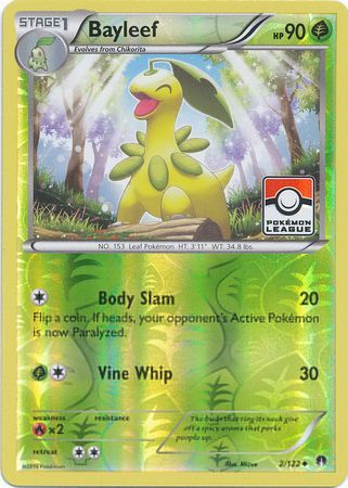 Bayleef (2/122) (League Promo) [XY: BREAKpoint] | Amazing Games TCG