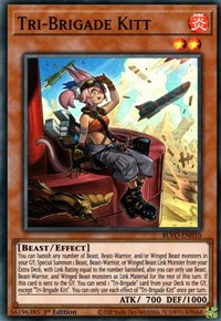 Tri-Brigade Kitt [BLVO-EN010] Super Rare | Amazing Games TCG