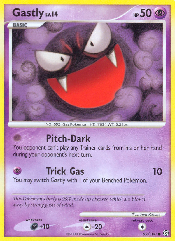 Gastly (62/100) [Diamond & Pearl: Stormfront] | Amazing Games TCG