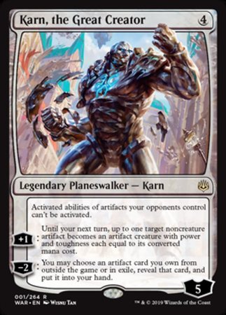 Karn, the Great Creator [War of the Spark] | Amazing Games TCG