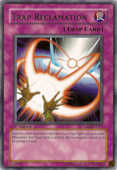 Trap Reclamation [TAEV-EN077] Rare | Amazing Games TCG