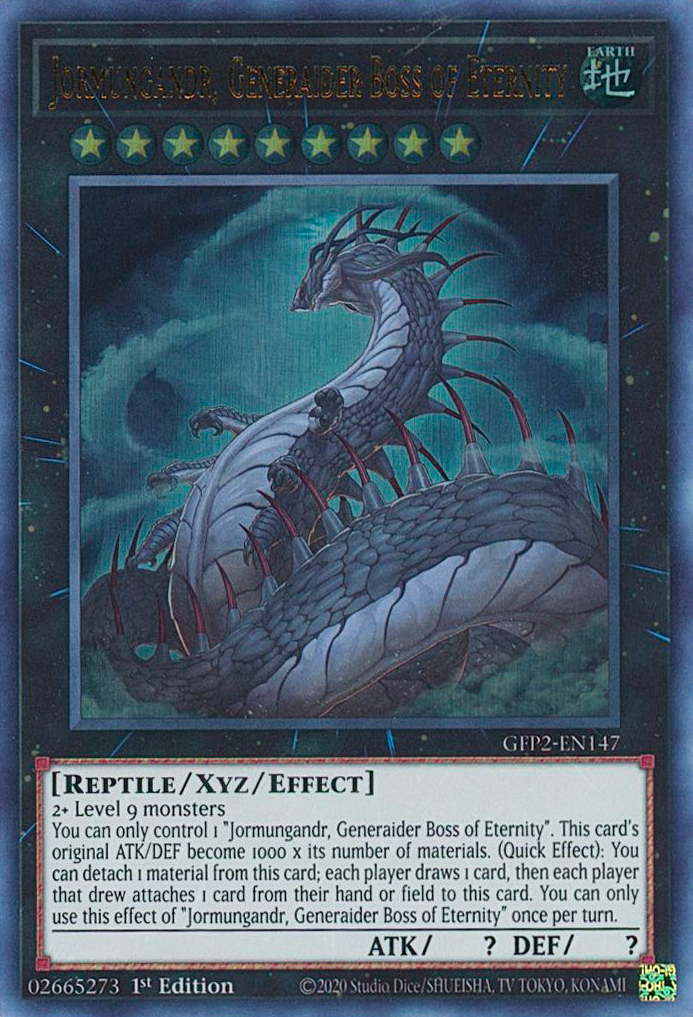 Jormungandr, Generaider Boss of Eternity [GFP2-EN147] Ultra Rare | Amazing Games TCG