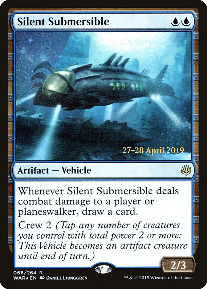 Silent Submersible  [War of the Spark Prerelease Promos] | Amazing Games TCG
