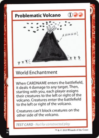 Problematic Volcano (2021 Edition) [Mystery Booster Playtest Cards] | Amazing Games TCG