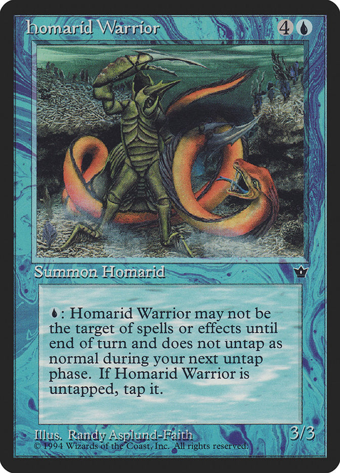 Homarid Warrior (Randy Asplund-Faith) [Fallen Empires] | Amazing Games TCG